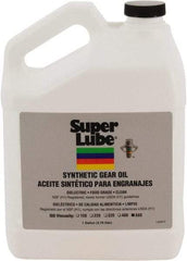 Synco Chemical - 1 Gal Plastic Bottle, Synthetic Gear Oil - -40°F to 450°F, 680 St Viscosity at 40° C, ISO 680 - USA Tool & Supply