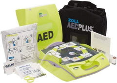 Zoll - AED Program Management Adult Pad Defibrillator - Duracell 123A Battery Included, Includes Nylon Carrying Case - USA Tool & Supply