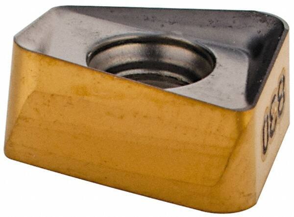 Iscar - H490 ANCX090412 Grade IC830 Carbide Milling Insert - TiAlN/TiN Finish, 0.189" Thick, 1.2mm Corner Radius - USA Tool & Supply