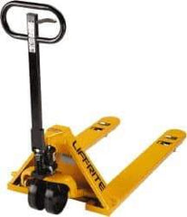 Lift-Rite - 5,000 Lb Capacity, 6-3/4" Lift Industrial Pallet Truck - 2" Min Lift Height, 48" Fork Length x 6" Fork Width, 27" Overall Width - USA Tool & Supply