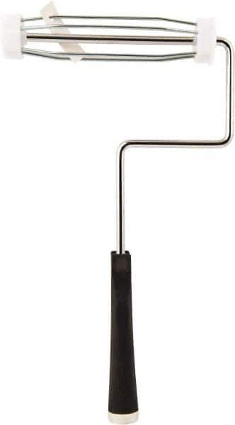Wooster Brush - 4" Wide x 12-1/2" Long Roller Frame - Metal Frame, Plastic Handle - USA Tool & Supply