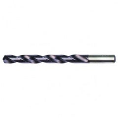 #14 RHS / RHC HSS-CO 8% (M42) 135 Degree Split Point Heavy Duty Cobalt Drill - TiAlN - USA Tool & Supply