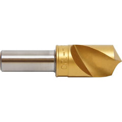 1/8 HSS Uniflute Csink,60 Deg,TiN Coated Alternate Manufacture # 61002 - USA Tool & Supply