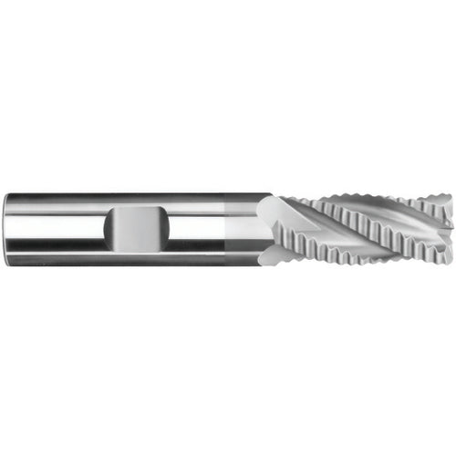 ‎1/4 End Mill 3FL .045R TA - SER 61S 1/4x1/4x3/4x2-1/2