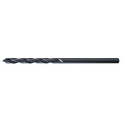 1/2 RHS / RHC HSS 135 Degree Split Point 6″ Aircraft Extension Drill - Steam Oxide - Exact Industrial Supply
