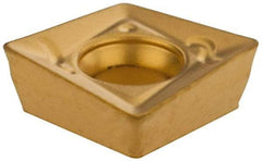 Iscar - XOMT060204 HQ Grade IC4050 Carbide Milling Insert - TiCN/Al2O3/TiN Finish, 0.1008" Thick, 0.2425" Inscribed Circle, 0.4mm Corner Radius - USA Tool & Supply