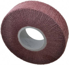 3M - 8" Diam Aluminum Oxide Finishing Flap Wheel - 3" Hole, 2" Wide, Density 5, Nonwoven, Fine Grade, 3,200 Max RPM - USA Tool & Supply
