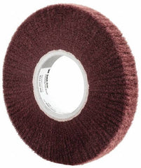 3M - 8" Diam Aluminum Oxide Finishing Flap Wheel - 3" Hole, 1" Wide, Density 3, Nonwoven, Very Fine Grade, 3,200 Max RPM - USA Tool & Supply