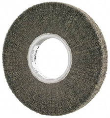 3M - 8" Diam Silicon Carbide Finishing Flap Wheel - 3" Hole, 1" Wide, Density 5, Nonwoven, Very Fine Grade, 3,200 Max RPM - USA Tool & Supply