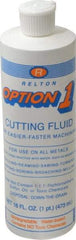 Relton - Option1, 1 Pt Bottle Cutting Fluid - Water Soluble, For Cleaning, Machining - USA Tool & Supply
