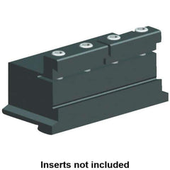 Kennametal - Tool Block Style A2TEN, 52mm Blade Height, 135mm OAL, 80mm OAH, Indexable Cutoff Blade Tool Block - 50mm Shank Height, 38mm Shank Width, Reversible, Series A2 Cut-Off - USA Tool & Supply
