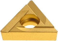 Komet - TOHX140304 G06 Grade BK6425 Carbide Boring Insert - TiCN/Al2O3/TiN Finish, 60° Triangle, 8° Relief Angle, 8.2mm Inscr Circle, 3mm Thick, 0.4mm Corner Radius - USA Tool & Supply
