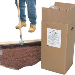 Granular Sorbents/Absorbents; Product Type: Non Absorbent; Application: Sweeping; Container Size: 53 Lb; Container Type: Box; Total Package Absorption Capacity: 0 gal; Material: Ground Soft Wood; Sand; Select Oils; Features: Drop A Few Handfuls To Control