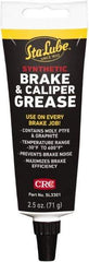 CRC - 2.5 oz Tube Synthetic High Temperature Grease - Black, High Temperature, 450°F Max Temp, NLGIG 2, - USA Tool & Supply
