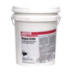 Loctite - 5 Gal Pail Gray Magnesium Phosphate Filler/Repair Caulk - 2000°F Max Operating Temp, 10 min Tack Free Dry Time, 1 to 2 hr Full Cure Time, Series 135 - USA Tool & Supply
