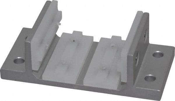 80/20 Inc. - 3.937" Wide, 1.218" High, Open Shelving Accessory/Component - Aluminum, 1-7/8" Deep, Use with Series 10 - 1020 Extrusion - USA Tool & Supply