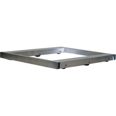 Vestil - 6,000 Lb Capacity Aluminum Pallet Dolly - 48" Long x 40" Wide x 4-1/4" High, 3" Wheels - USA Tool & Supply