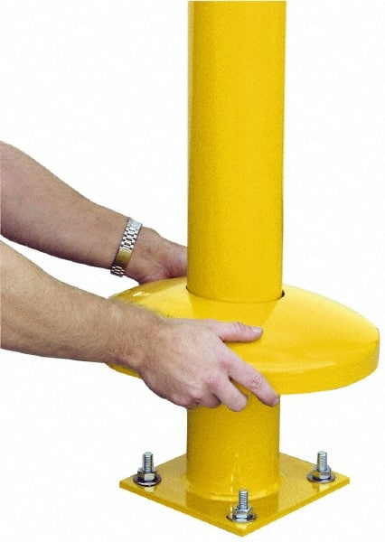 Vestil - Bollard Mounting Kits & Hardware Type: Dome Base Cover For Use With: 5-1/2" Diameter Bollards - USA Tool & Supply