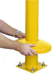 Vestil - Bollard Mounting Kits & Hardware Type: Dome Base Cover For Use With: 5-1/2" Diameter Bollards - USA Tool & Supply