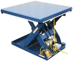 Vestil - 4,000 Lb Capacity Scissor Lift Table - 7" Lift Height, 48" Platform Length x 40" Platform Width - USA Tool & Supply