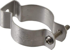 Cooper B-Line - Stainless Steel Rigid Conduit Hanger with Bolt - 1-1/2" Rigid, 5/16" Rod - USA Tool & Supply