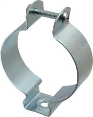 Cooper B-Line - Steel Rigid/EMT Conduit Hanger with Bolt - 2-1/2" EMT, 2-1/2" Rigid, 5/16" Rod, Zinc Plated Finish - USA Tool & Supply