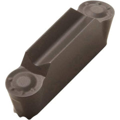 Seco - LCMF, 0.236" Cutting Width, MP, TGP25 Grade, Double End Multi-Directional Turning Insert - TiCN, Al2O3 Coated, Full Radius - USA Tool & Supply