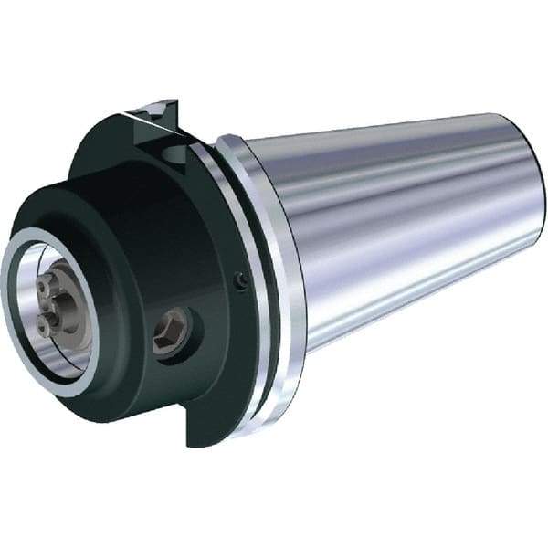Kennametal - KM63 System Size, CVKV50 Taper, Modular Tool Holding System Adapter - 5-1/2" Projection, 2-3/4" Body Diam, 9-1/2" OAL, Through Coolant - Exact Industrial Supply