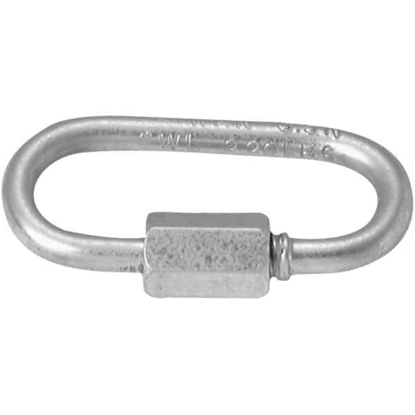 Campbell - 2-15/16" Long Quick Link - Stainless Steel with 3/8" Snap Opening - USA Tool & Supply