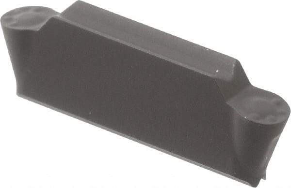 Seco - LCMF, 0.118" Cutting Width, MP, TGP25 Grade, Double End Multi-Directional Turning Insert - TiCN, Al2O3 Coated, Full Radius - USA Tool & Supply