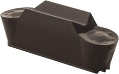 Seco - LCMF, 0.197" Cutting Width, MP, TGP25 Grade, Double End Multi-Directional Turning Insert - TiCN, Al2O3 Coated, Full Radius - USA Tool & Supply