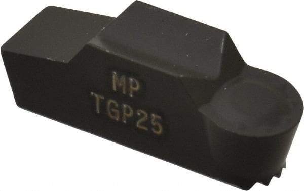 Seco - LCMR, 0.236" Cutting Width, MP, TGP25 Grade, Single End Multi-Directional Turning Insert - TiCN, Al2O3 Coated, Full Radius - USA Tool & Supply