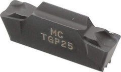 Seco - LCMF, 0.157" Cutting Width, MC, TGP25 Grade, Double End Multi-Directional Turning Insert - TiCN, Al2O3 Coated - USA Tool & Supply