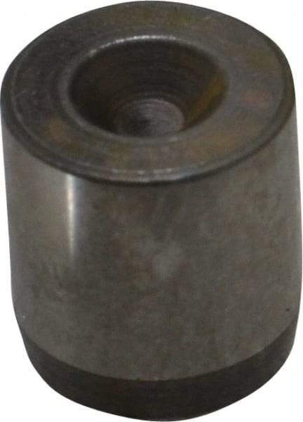 Vlier - 1/2-13 Thread, 7/16" OD, 1/2" OAL, Ball Button & Detent - 0.241" ID, Stainless Steel - USA Tool & Supply