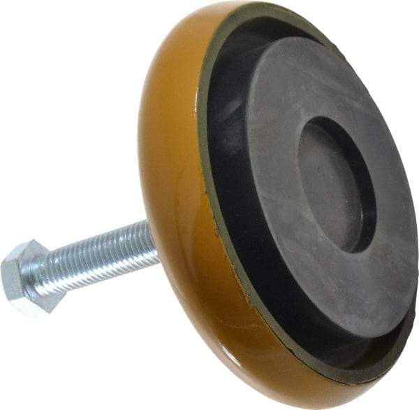 Barrymount - Stud Mount Leveling Pad & Mount - 4,200 Max Lb Capacity, 6-5/16" Base Diam - USA Tool & Supply