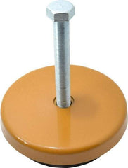 Barrymount - Stud Mount Leveling Pad & Mount - 13,000 Max Lb Capacity, 9" Base Diam - USA Tool & Supply