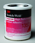 List 1357 1 Pint High Performance Contact Adhesive Gray/Green - USA Tool & Supply