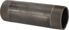 B&K Mueller - Schedule 40, 2" Diam x 7" Long Steel Black Pipe Nipple - Threaded - USA Tool & Supply