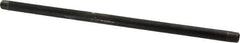 B&K Mueller - Schedule 40, 1/8" Diam x 10" Long Steel Black Pipe Nipple - Threaded - USA Tool & Supply