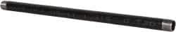 B&K Mueller - Schedule 40, 1" Diam x 24" Long Steel Black Pipe Nipple - Threaded - USA Tool & Supply