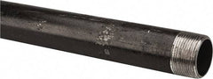 B&K Mueller - Schedule 40, 1-1/4" Diam x 30" Long Steel Black Pipe Nipple - Threaded - USA Tool & Supply