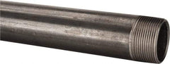 B&K Mueller - Schedule 40, 1-1/2" Diam x 30" Long Steel Black Pipe Nipple - Threaded - USA Tool & Supply