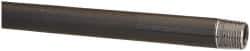 B&K Mueller - Schedule 40, 1/2" Diam x 36" Long Steel Black Pipe Nipple - Threaded - USA Tool & Supply