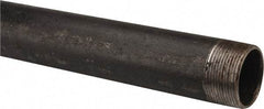 B&K Mueller - Schedule 40, 1-1/2" Diam x 36" Long Steel Black Pipe Nipple - Threaded - USA Tool & Supply