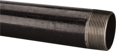 B&K Mueller - Schedule 40, 2" Diam x 36" Long Steel Black Pipe Nipple - Threaded - USA Tool & Supply