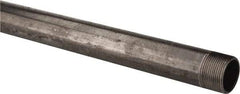 B&K Mueller - Schedule 40, 1-1/4" Diam x 48" Long Steel Black Pipe Nipple - Threaded - USA Tool & Supply