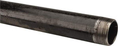 B&K Mueller - Schedule 40, 1-1/2" Diam x 48" Long Steel Black Pipe Nipple - Threaded - USA Tool & Supply