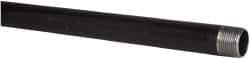 B&K Mueller - Schedule 40, 1" Diam x 72" Long Steel Black Pipe Nipple - Threaded - USA Tool & Supply