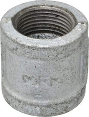 B&K Mueller - Class 150, 3/4" Galvanized Pipe Coupling (Right Hand) - Threaded, Malleable Iron - USA Tool & Supply