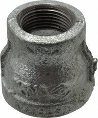 B&K Mueller - Class 150, 1 x 3/4" Galvanized Pipe Reducing Coupling - Threaded, Malleable Iron - USA Tool & Supply